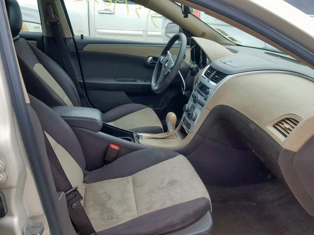 1G1ZG57B69F235562 - 2009 CHEVROLET MALIBU LS GOLD photo 5