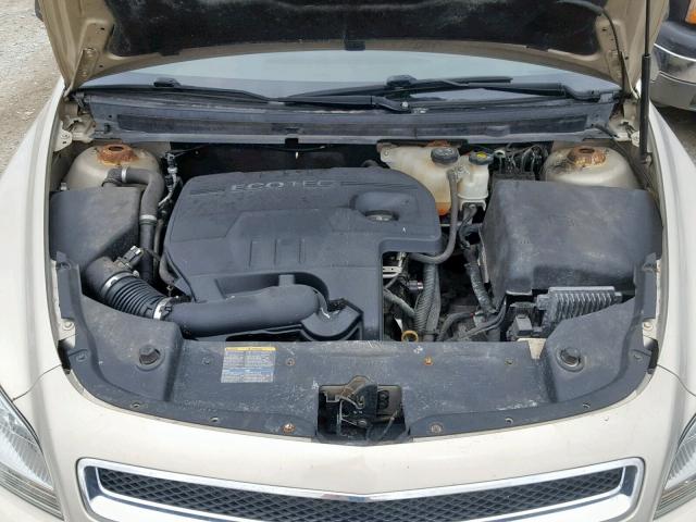 1G1ZG57B69F235562 - 2009 CHEVROLET MALIBU LS GOLD photo 7