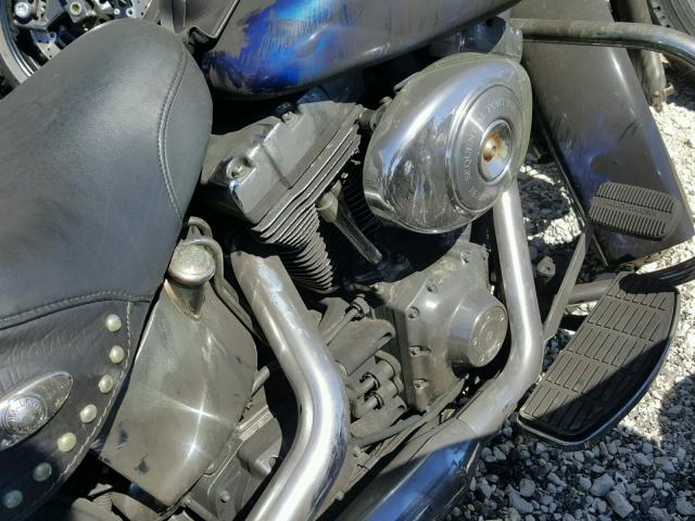 1HD1BWB114Y025003 - 2004 HARLEY-DAVIDSON FLSTCI BLUE photo 7