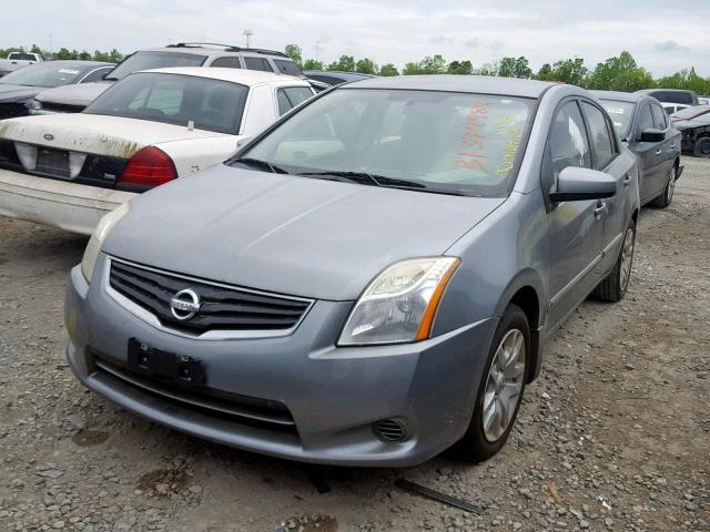 3N1AB6AP3AL646542 - 2010 NISSAN SENTRA 2.0 GRAY photo 2