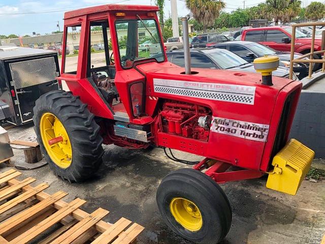 SER4029728 - 1976 ALLIS SIAT 7040 TURBO RED photo 1