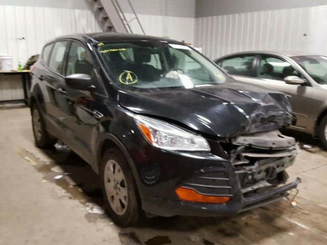 1FMCU0F7XDUC24389 - 2013 FORD ESCAPE S BLACK photo 1