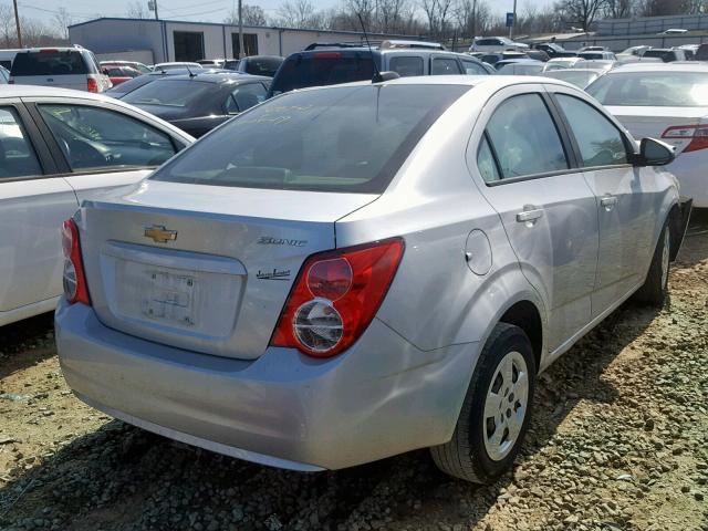 1G1JA5SH1G4105918 - 2016 CHEVROLET SONIC LS 银色 照片 4