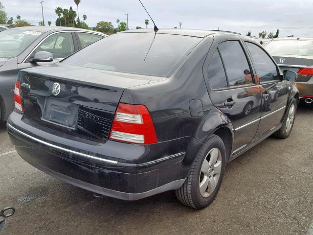 3VWSA69M05M015355 - 2005 VOLKSWAGEN JETTA GLS BLACK photo 4