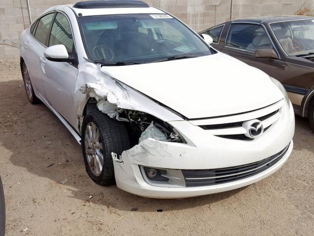 1YVHZ8CB9B5M01390 - 2011 MAZDA 6 S WHITE photo 1