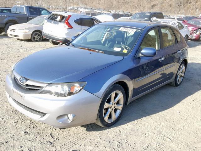 JF1GH6D65BH812669 - 2011 SUBARU IMPREZA OU BLUE photo 2