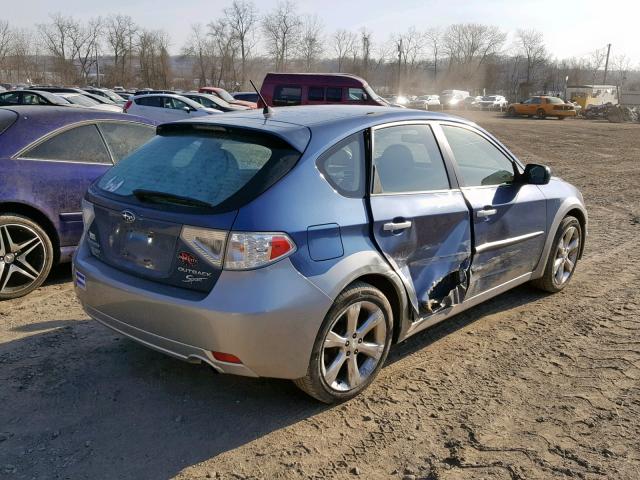 JF1GH6D65BH812669 - 2011 SUBARU IMPREZA OU BLUE photo 4