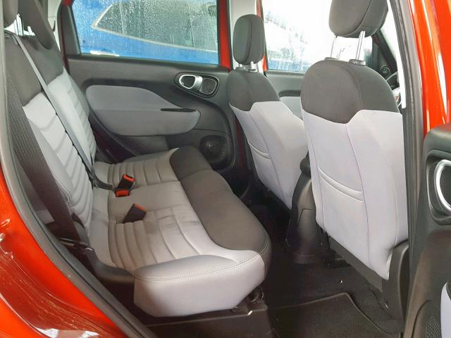 ZFBCFABH5EZ025101 - 2014 FIAT 500L EASY RED photo 6