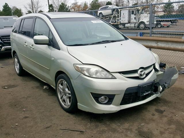 JM1CR29L580319739 - 2008 MAZDA 5 SILVER photo 1