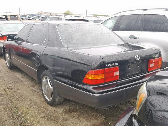 JT8BH28F7Y0171957 - 2000 LEXUS LS 400 BLACK photo 3