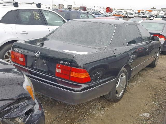 JT8BH28F7Y0171957 - 2000 LEXUS LS 400 BLACK photo 4