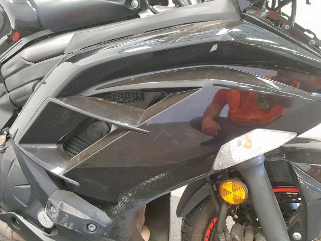 JKAEXEE13CDA05381 - 2012 KAWASAKI EX650 EC BLACK photo 19