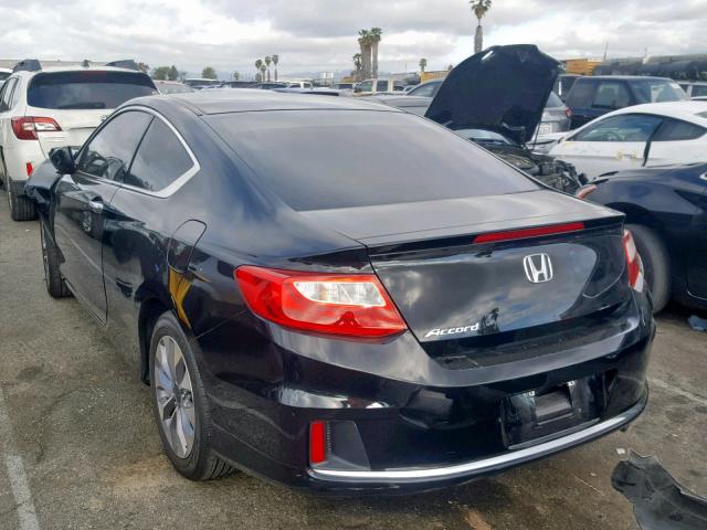 1HGCT1B34FA009483 - 2015 HONDA ACCORD LX- BLACK photo 3