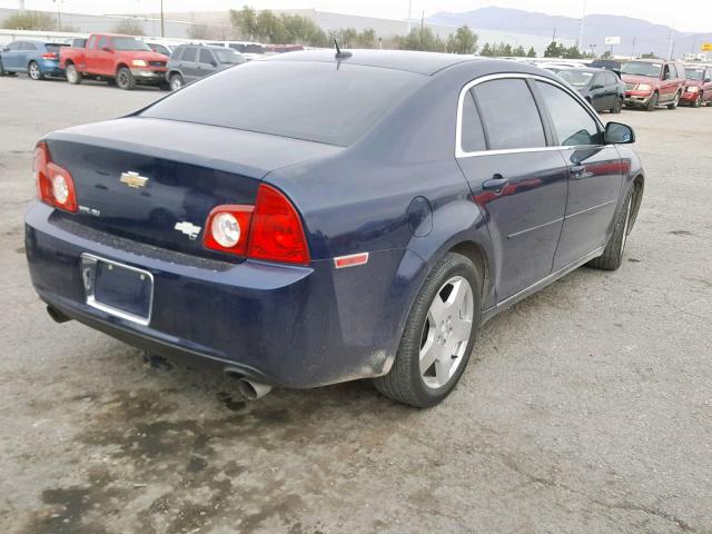 1G1ZJ57729F210090 - 2009 CHEVROLET MALIBU 2LT BLUE photo 4