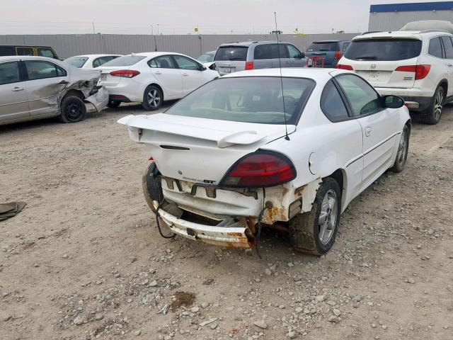 1G2NW12E63C180384 - 2003 PONTIAC GRAND AM G WHITE photo 4