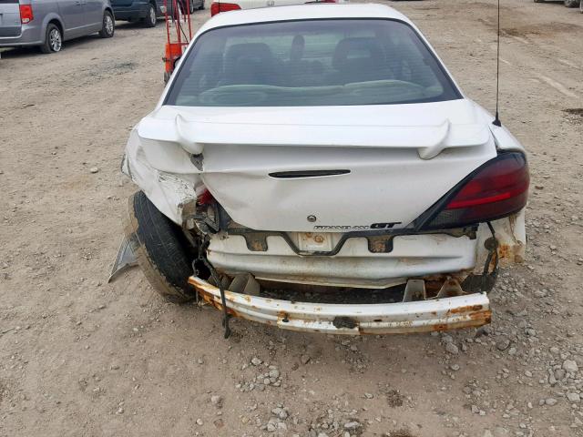 1G2NW12E63C180384 - 2003 PONTIAC GRAND AM G WHITE photo 9