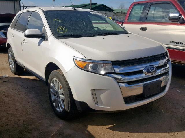 2FMDK4KC1CBA05913 - 2012 FORD EDGE LIMIT WHITE photo 1