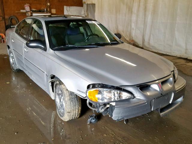 1G2NV52E63C169301 - 2003 PONTIAC GRAND AM G SILVER photo 1