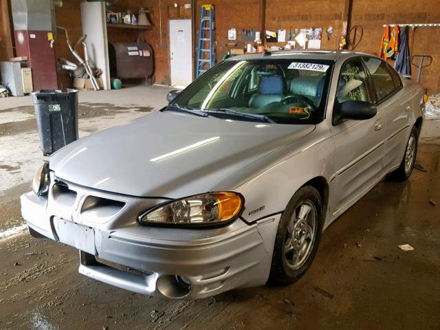 1G2NV52E63C169301 - 2003 PONTIAC GRAND AM G SILVER photo 2