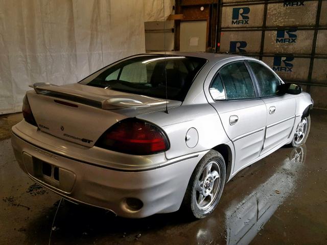 1G2NV52E63C169301 - 2003 PONTIAC GRAND AM G SILVER photo 4