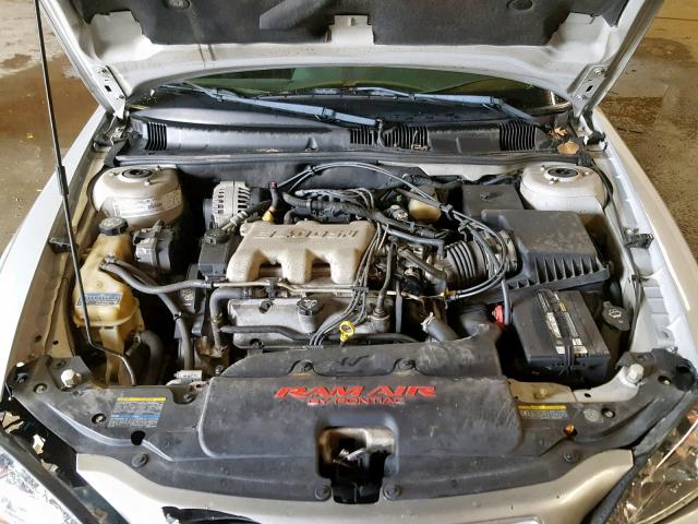 1G2NV52E63C169301 - 2003 PONTIAC GRAND AM G SILVER photo 7