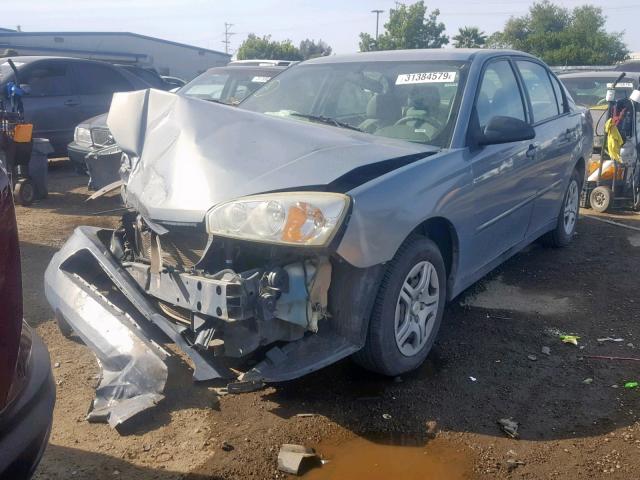 1G1ZS58F78F138479 - 2008 CHEVROLET MALIBU LS SILVER photo 2