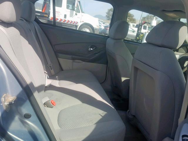 1G1ZS58F78F138479 - 2008 CHEVROLET MALIBU LS SILVER photo 6