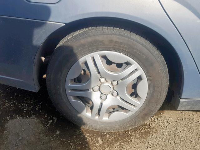 1G1ZS58F78F138479 - 2008 CHEVROLET MALIBU LS SILVER photo 9