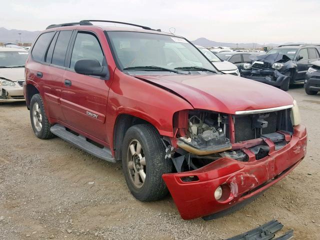 1GKDT13S722128548 - 2002 GMC ENVOY RED photo 1