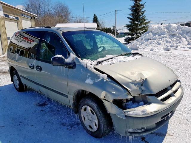 2B4GP2530YR748979 - 2000 DODGE CARAVAN BEIGE photo 1