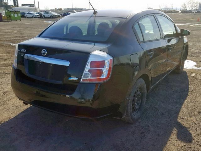 3N1AB6AP0AL642111 - 2010 NISSAN SENTRA 2.0 BLACK photo 4