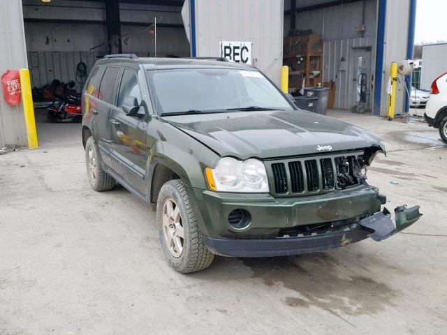 1J8GR48K27C507260 - 2007 JEEP GRAND CHER GREEN photo 1