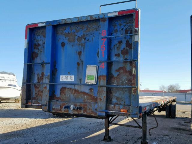 1UYFS245XHA657708 - 1997 UTILITY TRAILER BLUE photo 3