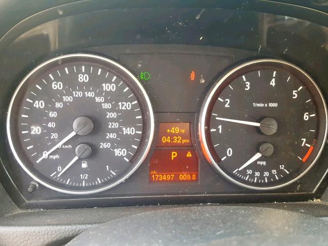 WBAVD13546KV10403 - 2006 BMW 325 XI BLACK photo 8