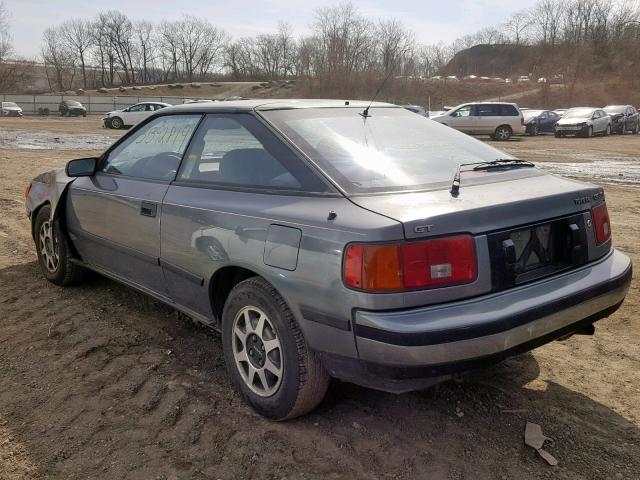 JT2ST67L9H7119695 - 1987 TOYOTA CELICA GT GRAY photo 3