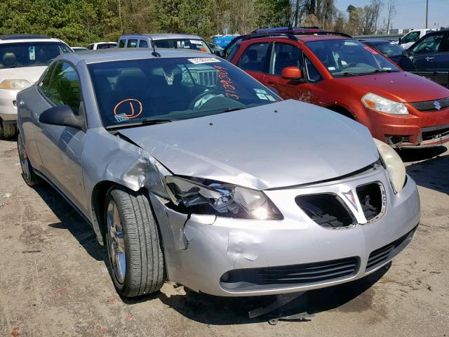 1G2ZH361494111338 - 2009 PONTIAC G6 GT SILVER photo 1