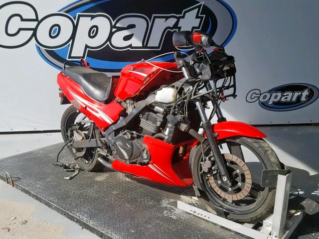 JKAEXVD1X8A108076 - 2008 KAWASAKI EX500 D RED photo 1