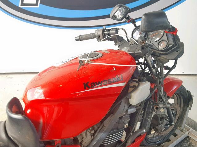 JKAEXVD1X8A108076 - 2008 KAWASAKI EX500 D RED photo 5