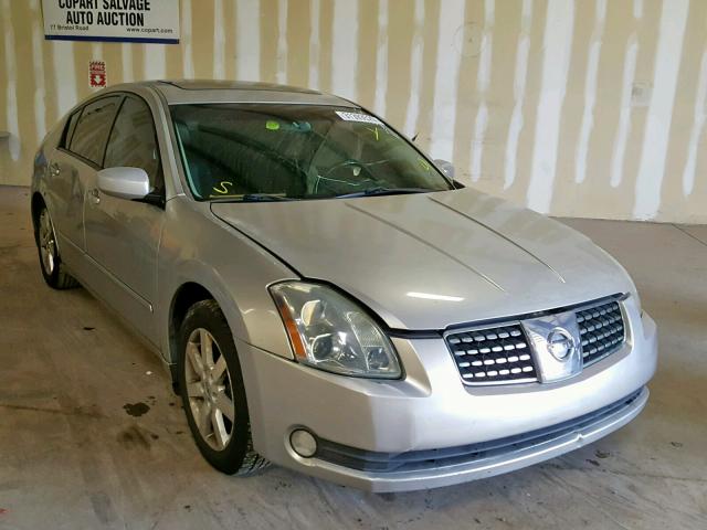 1N4BA41E74C853027 - 2004 NISSAN MAXIMA SE SILVER photo 1