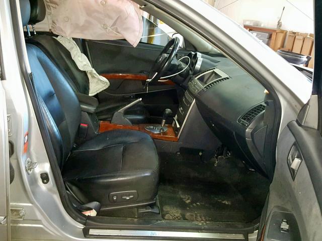 1N4BA41E74C853027 - 2004 NISSAN MAXIMA SE SILVER photo 5