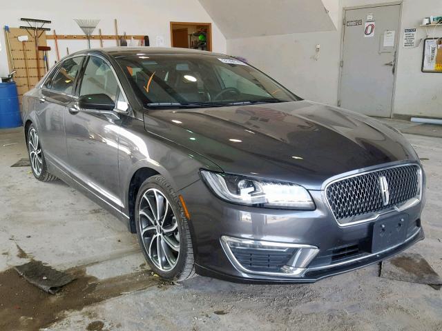 3LN6L5F92JR602481 - 2018 LINCOLN MKZ RESERV ნაცრისფერი ფოტო 1