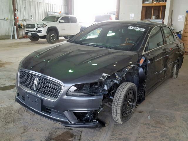 3LN6L5F92JR602481 - 2018 LINCOLN MKZ RESERV ნაცრისფერი ფოტო 2