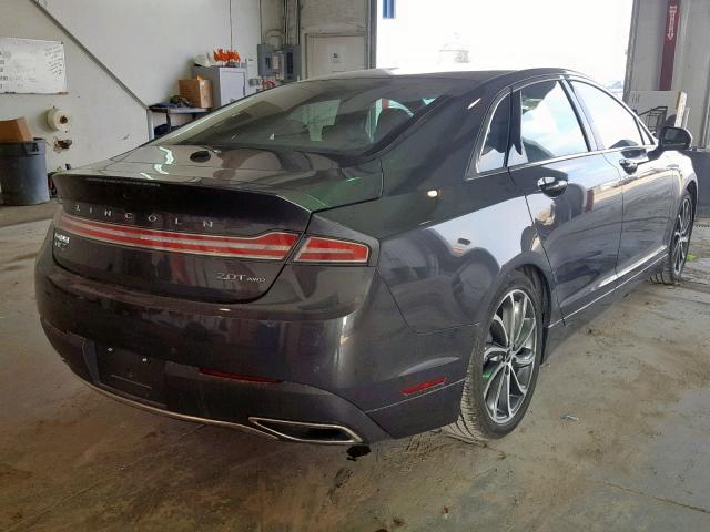 3LN6L5F92JR602481 - 2018 LINCOLN MKZ RESERV ნაცრისფერი ფოტო 4