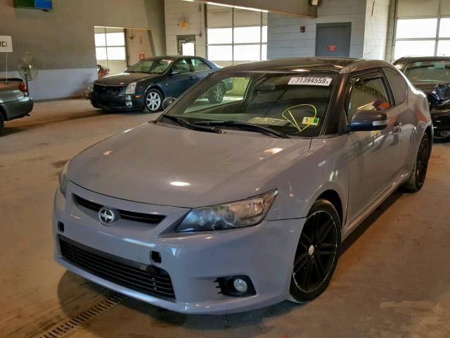 JTKJF5C73D3063194 - 2013 TOYOTA SCION TC ლურჯი ფოტო 2