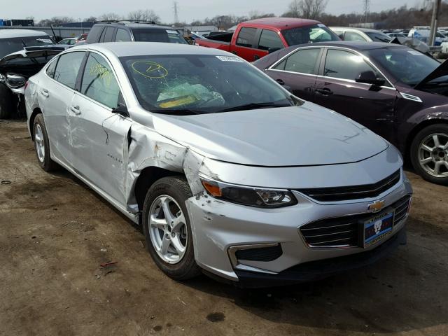 1G1ZB5ST2JF120007 - 2018 CHEVROLET MALIBU LS 银色 照片 1