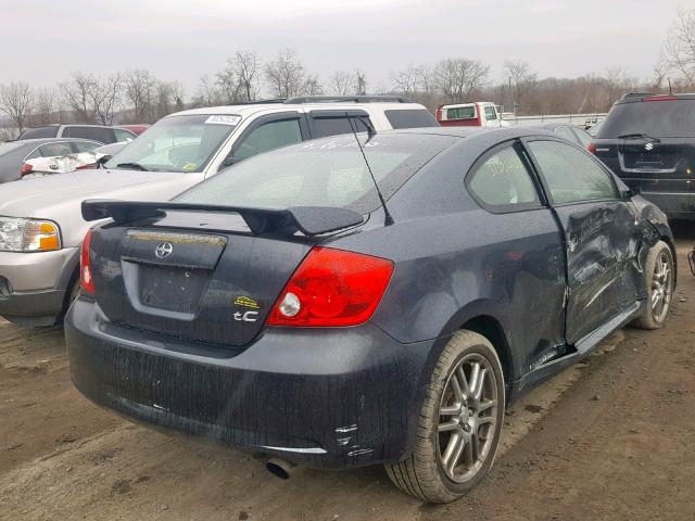 JTKDE177870207315 - 2007 TOYOTA SCION TC ნაცრისფერი ფოტო 4