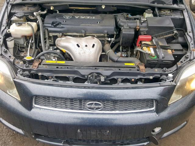 JTKDE177870207315 - 2007 TOYOTA SCION TC ნაცრისფერი ფოტო 7