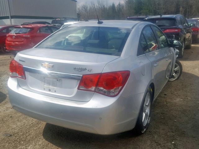 1G1PF5S95B7272097 - 2011 CHEVROLET CRUZE LT SILVER photo 4