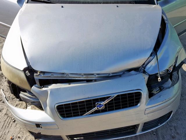 YV1MS382942007598 - 2004 VOLVO S40 2.4I SILVER photo 7