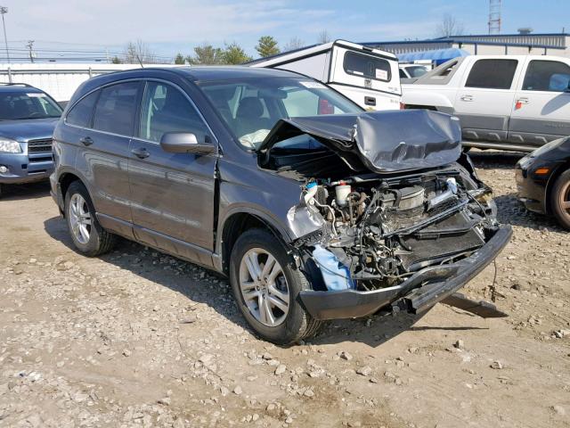 5J6RE4H70BL081482 - 2011 HONDA CR-V EXL GRAY photo 1